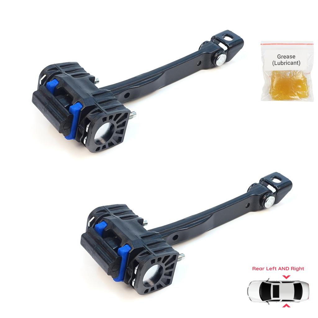 BDP1593-1 2 Pieces Rear Door Hinge Stop Check Assy Limiter Strap for Mercedes C Class W206 S206 2021-On A2067305802