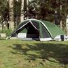 Family Tent for 6 Persons Green Waterproof