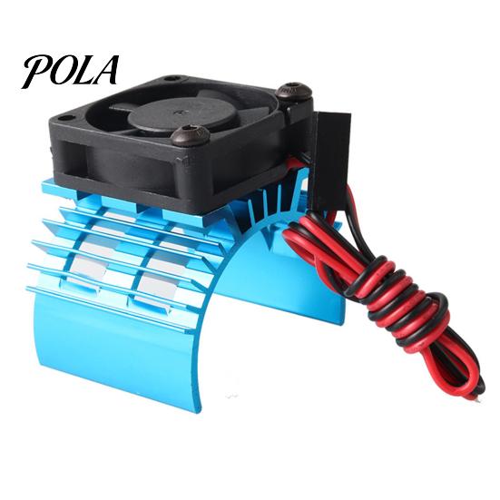Metal Electric Motor Heat Sink 5V Cooling Fan for RC Parts 1/10 Car 540 550