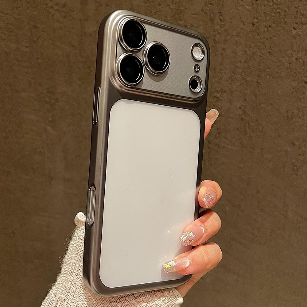 

Electroplate Transparent Phone Case For For Iphone 17 16 15 14 13 Pro Max 17 Air Plating Frame Lens Film Protection Anti-fall Cover iPhone 13 Pro