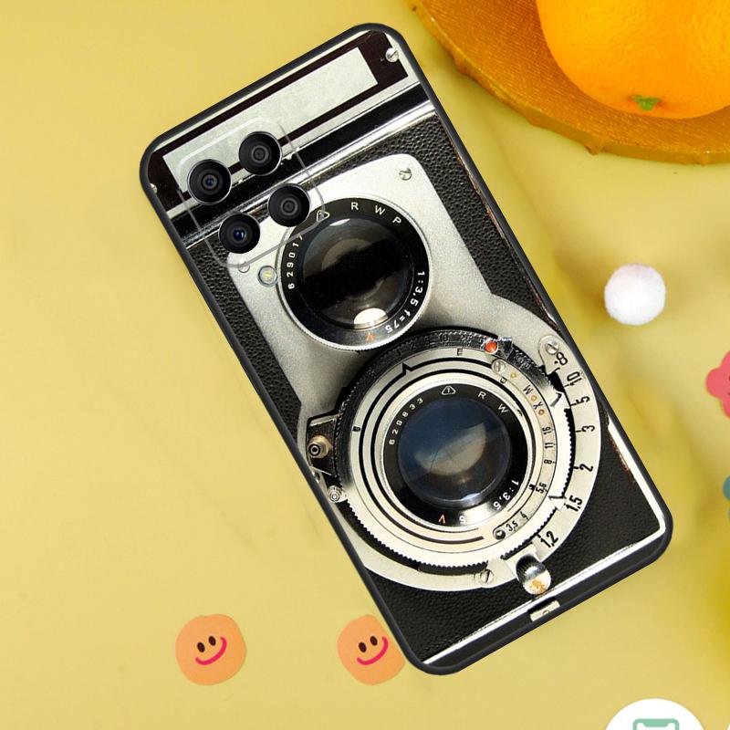 Retro Camera Vintage Case For Samsung Galaxy M20 M35 M55 M15 M32 M16 M36 M56 M54 M23 M52 M34 M14 M11 M31 M13 M53