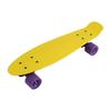 22" einfarbiges Kunststoff-Kinder-Skateboard - Anfänger Teenager 4-Rad Street Style Single Kick Board