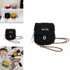 Fashion Color Blocked Letter Embroidery Children Lightweight Crossbody Purse For Kindergarten Kids