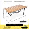 Folding Portable Carbon Steel Camping Table and Chairs Set for Outdoor Dining and Street Stalls