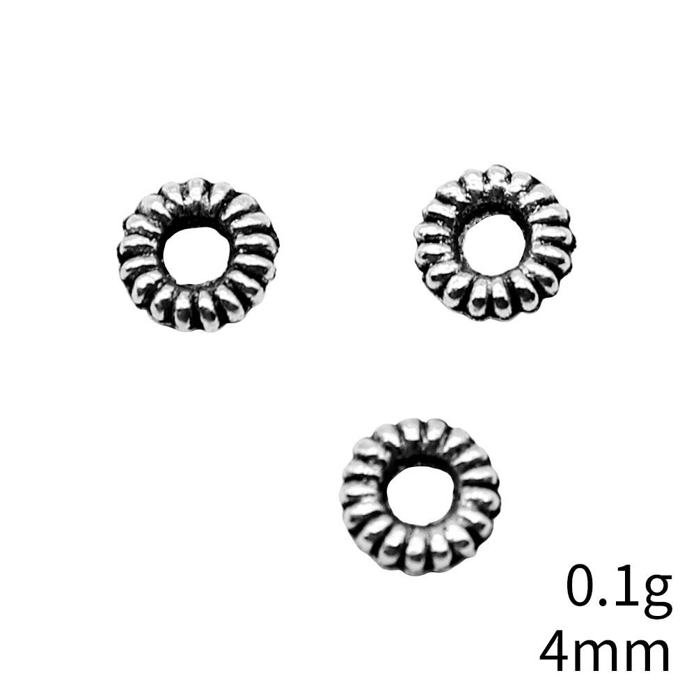 New Year's Day Jewelry Findings Small Torus Spacer Beads Accessories Parts Backpack Accessories