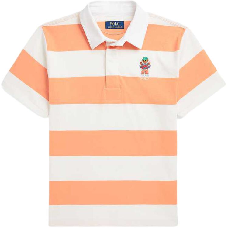 

Рубашка-поло Polo Ralph Lauren Ss25 Хлопок Короткий рукав В полоску Разноцветный Дети Детская одежда CWPOKNIY8021389-999 L