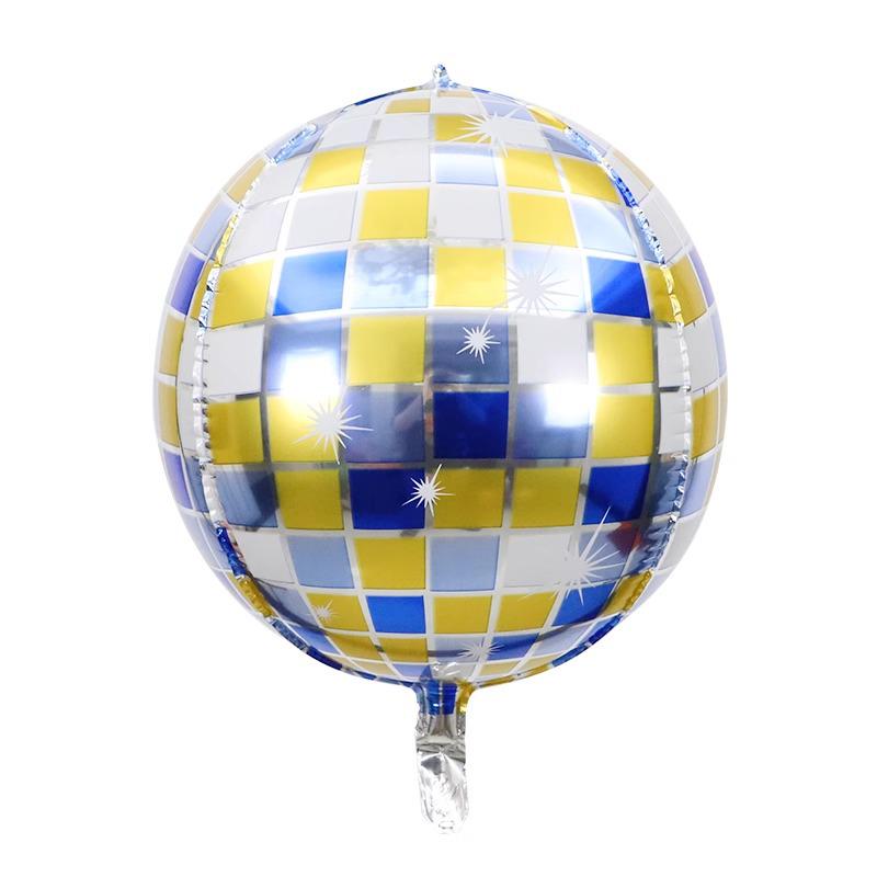 22" 4D Disco Aluminum Foil Balloon for Parties and Events