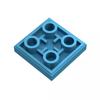 100pcs MOC Compatible Assembles Particles 11203 Tile Modified 2 x 2 Inverted Building Blocks Parts DIY Enlighten Block Bricks
