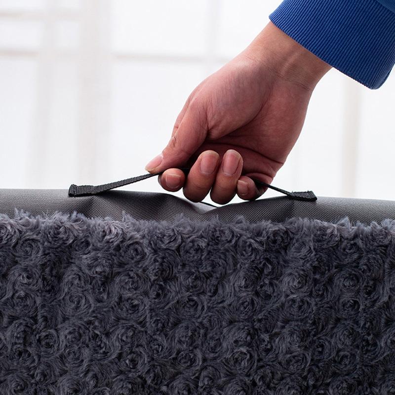 Thickened Removable Pet Mat Anti Slip Bottom Chew Resistant Dog Cat Pad Washable Cushion Four Seasons Use Durable Animal Bed Comfortable Floor Mat