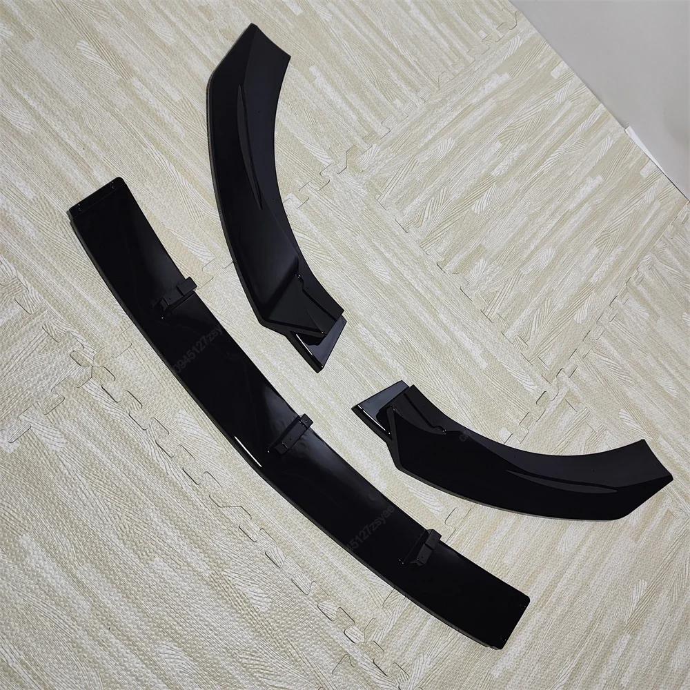 Maxton Style Front Bumper Lip Spoiler Splitter Diffuser For Mercedes Benz CLA Class C118 CLA45 AMG 2019-2024+ Bodykits Tuning