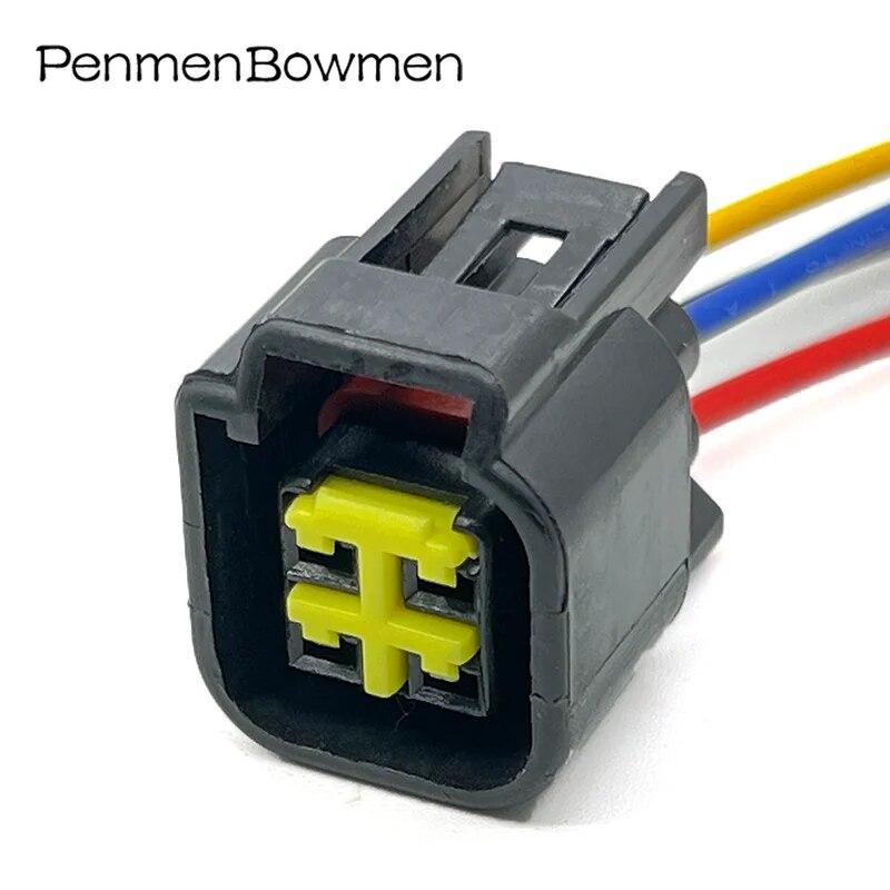 

4-контактный автомобильный разъем катушки зажигания, жгут проводов, автоматический электронный разъем, игольное сиденье для Ford Furukawa FWY-C-4F-B 12444-5504-2 1 Pc