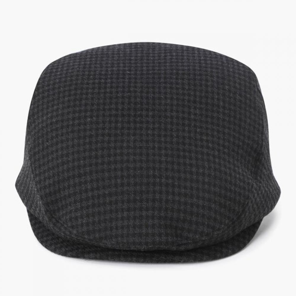 MunSingwear Men S Check Hunting Cap Charcoal Grey Mr321mcp91