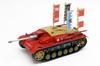 Platz Girls und Panzer the Movie StuG III F Hippo Team Scale Plastic Model Kit Stand Ausf. (Movie Version) 1/35 GP72-37 (Acrylic Included)
