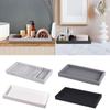 Parfüm-Silikon-Tablett Praktische Schmuckaufbewahrungs-Tabletts Badezimmer-Arbeitsplatten-Organizer Dekoratives Aromatherapie-Tablett