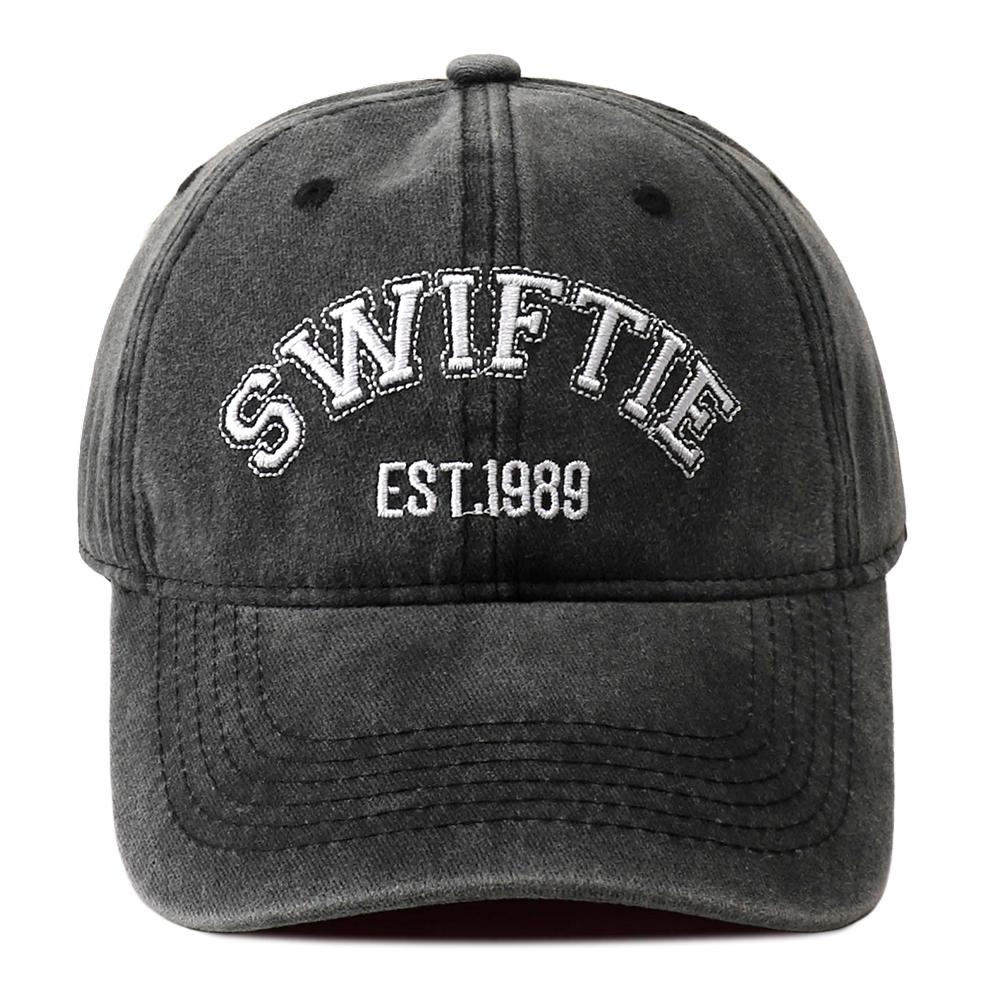 High Quality Swiftie 1989 Embroidery Baseball Caps For Men Women Adjustable Fashion Vintage Washed Taylor Fan Cotton Dad Hats