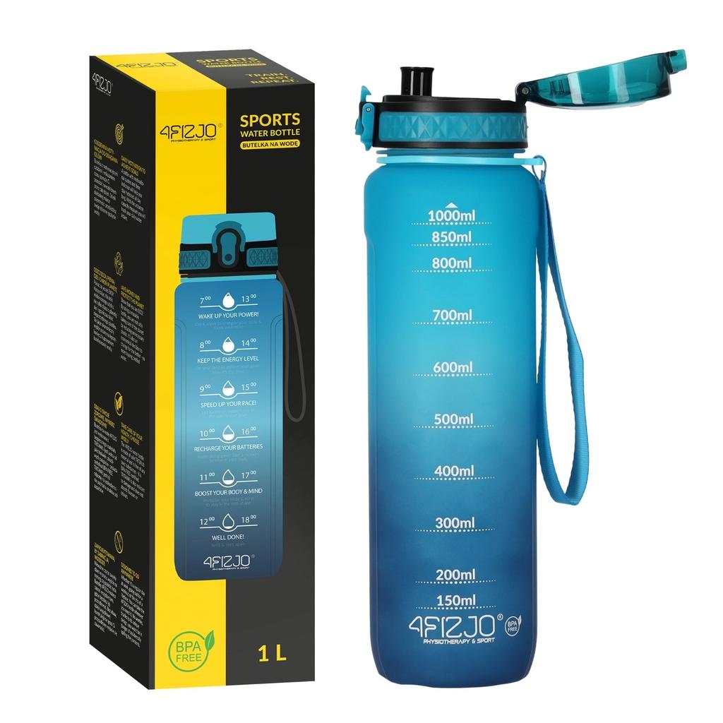 4FIZJO TRITAN Water Bottle 1l Blue
