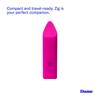 Zig Soft touch strong rotor made of soft silicone Compact size [Dame]