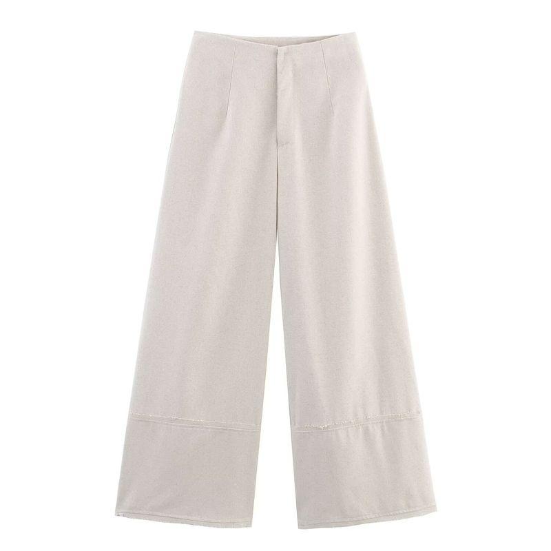 Kaslead New Women clothes Western Style Blended Frayed Vest Vest Trousers 4387159 4387059