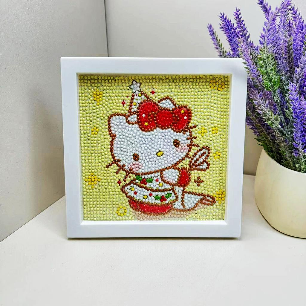 Free Shipping/Cartoon Diamond Painting Children'S Gift Handmade Cross Stitch Framed Diy Bedroom Sticker
