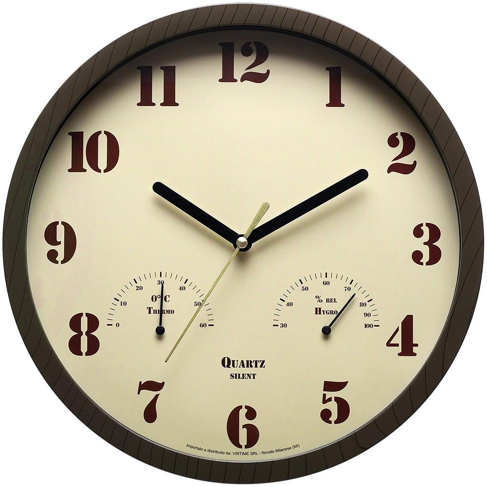 Analog Timekeeping Outdoor Clock Patio Clock Battery Operated