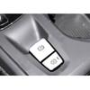 Silver Aluminum Alloy Car Electronic Handbrake Button Cover Trim For Volvo XC40