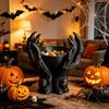 Ornaments Storage Bowl Gothic Style Desktop Decoration Creative Skeleton Claw Statue  Storage Box