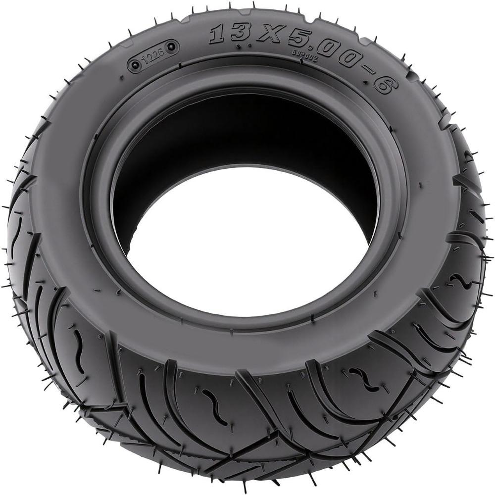 6 Inch Tubeless Tire 13x5.00-6 Anti Slip Tire Durable Replacement Tire For Go Kart