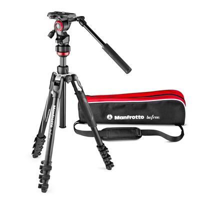 Vitec Imaging Manfrotto befree live hliníkový stativ L video hlava sada bezzrcadlovka sportovní den cestovní vlog s jedním objektivem MVKBFRL-LIVE