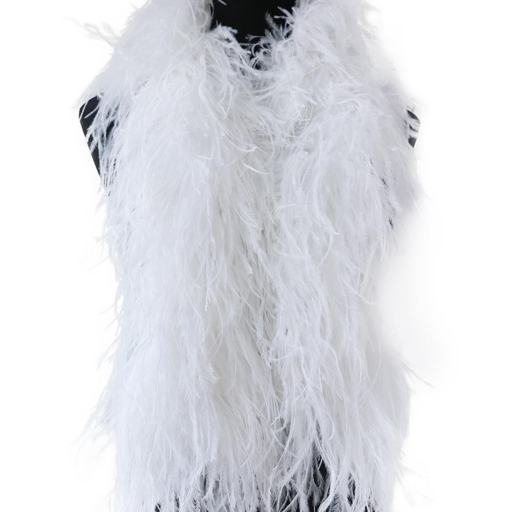 1 2 3 4 6 Natural ostrich feathers 2 meters ostrich feather scarf decorate carnival dress clothing feathers draped in shawl crafts