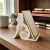 3D Printed Cute Kitten Phone Stand Lovely Desktop Tablet Holder Card Stand Organizer  Small Gifts