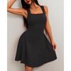 Slim Fit Dress Backless Sleeveless Vest Suspender Dress