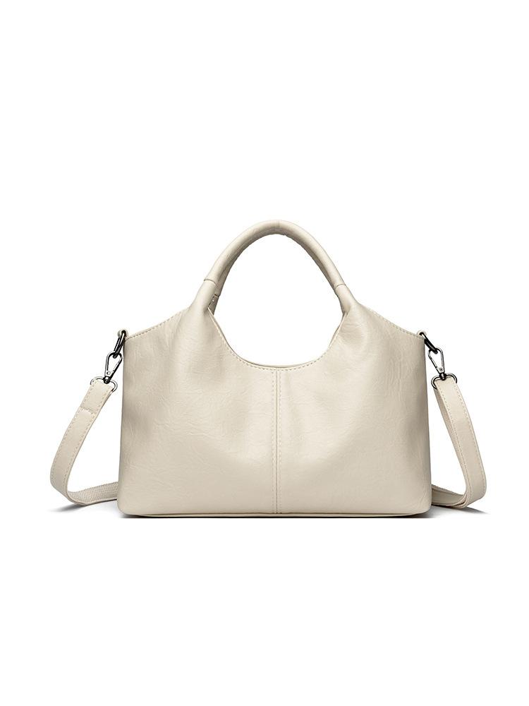 Handbag - Fashionable Single-shoulder Crossbody Bag with Large Capacity for Commuting, Carrying A Vegetable Basket, Soft Design Casually
