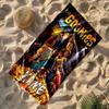 Goonies Adventure Begins Personalized Text Beach Towel Super Soft & Absorbent