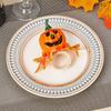 Halloween Napkin Rings, Maple Napkin Holders Fall Decorative Napkin Grommets For Thanksgiving Halloween Table Decorations