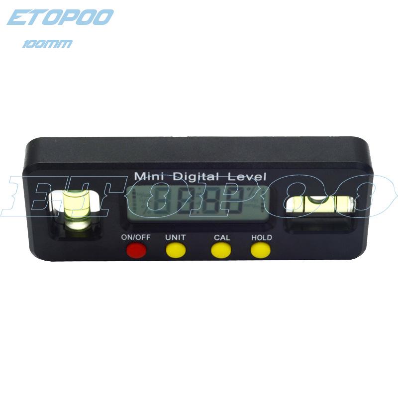 HUOTO Multi-functional Digital Level Ruler with Inclinometer, Strong Magnet, and Level Bubble