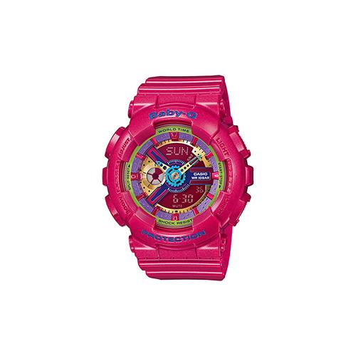CASIO Women s BABY-G Red Watch BA-112-4A BA-112-4A Pink