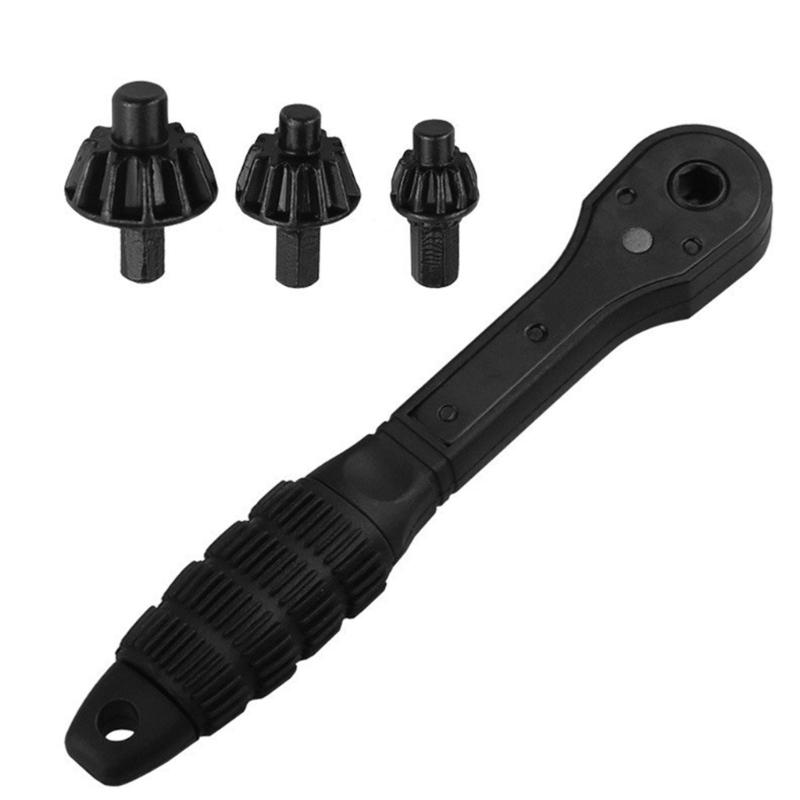 2-in-1 Bohrfutter-Schlüssel Ratsche, Schnellauslösung Bohrfutter Ratsche für Bohrmaschinen und Elektrowerkzeuge