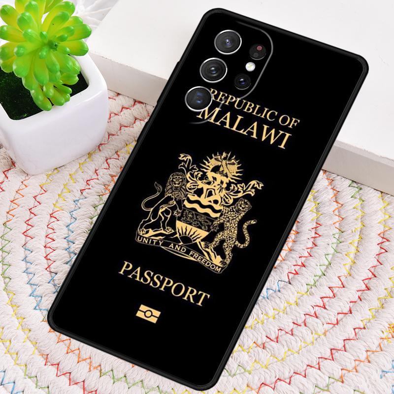 Malawi Flag Silicone Phone Case For Samsung Galaxy note 10 pro S26 S25 S24 S23 S22 S21 Plus S25Ultra Capa Cover