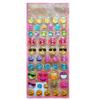 4-Piece Cute Cartoon Smiley Round Stickers Kindergarten Kids' Face Reward Stickers for Diaries Decor BulingBulingStickers Store