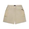 Li-Ning Plain Mid-Rise Breathable Versatile Straight-Leg Sports Shorts Men Shorts Fleece-Brown AKSV511-4