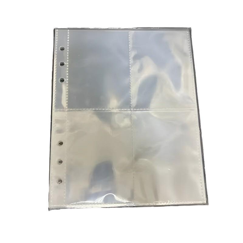 Water Ripple Transparent Acrylic A5 Four-Pocket Photo Album - Colorful Simple Design