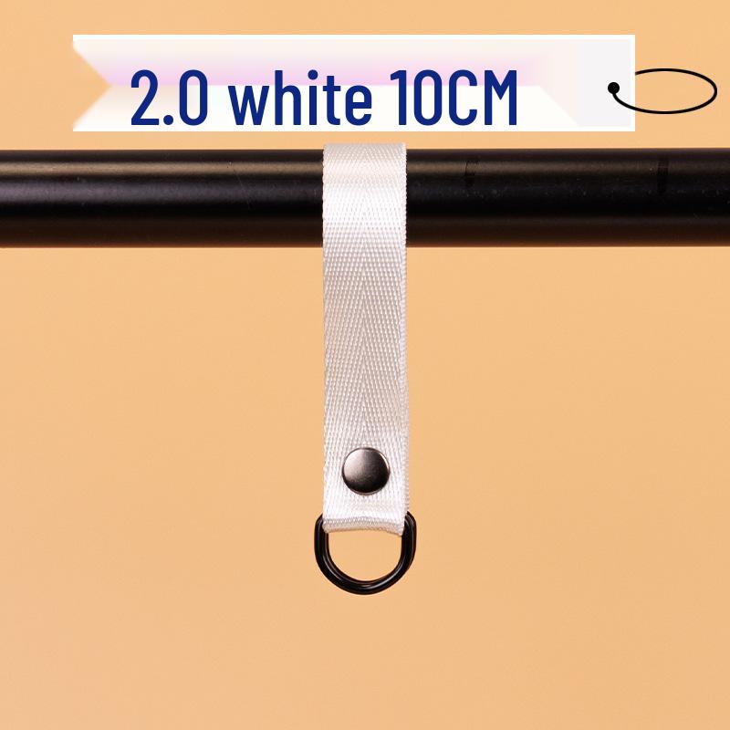 Adjustable Height S-Hook Loop for Hanging Clothing & Accessories with Customizable LOGO