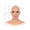 Latex Head Cover Female Cosplay Drag Queen Halloween Easter Fancy Party Headgear