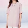 Li Ning SS22 Sakura Series Solid Color Round Neck Casual Short Sleeve T-Shirt Unisex Tops Light-Pink AHSS917-2