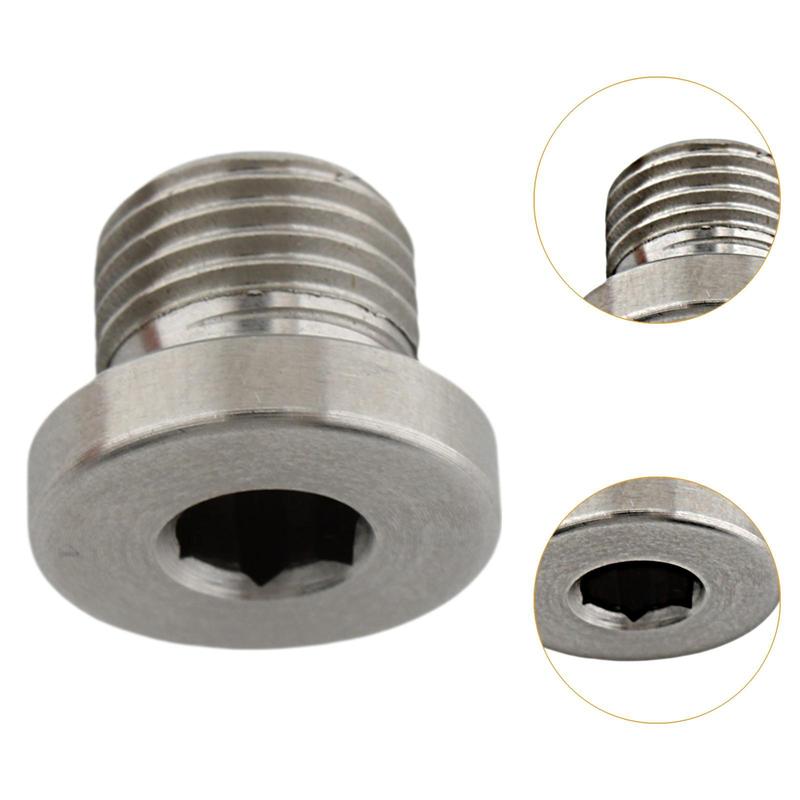 Magnetic Motorcycle Oil Drain Plug M10x1.1 Stainless Steel High Durability Fast Install for BMW S1000RR F850GS F900R