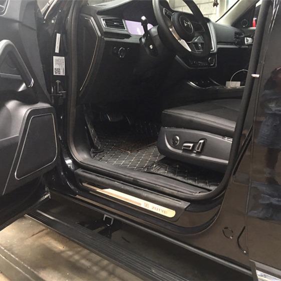 Zotye T300/T500/T600/T600COUPE/T700/T800 models with electric foot pedal and illuminated steps.