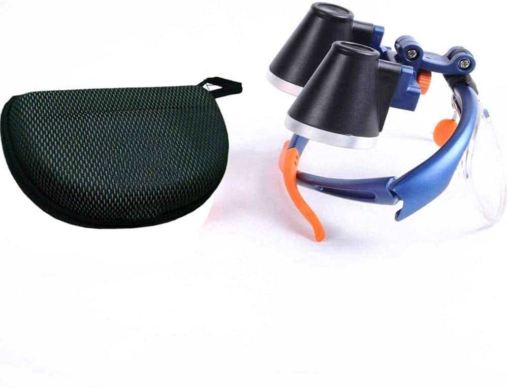 TopSeller FD-503G (3,5x) Binokularlupe, Tragbare Lupe, Leichtgewicht, Einfach zu tragen, mit Aufbewahrungsetui