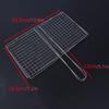 Portable Grill Basket BBQ Grill Basket Rolling Grilling Basket Stainless Steel Grill Mesh Useful Barbeque Grill Accessories