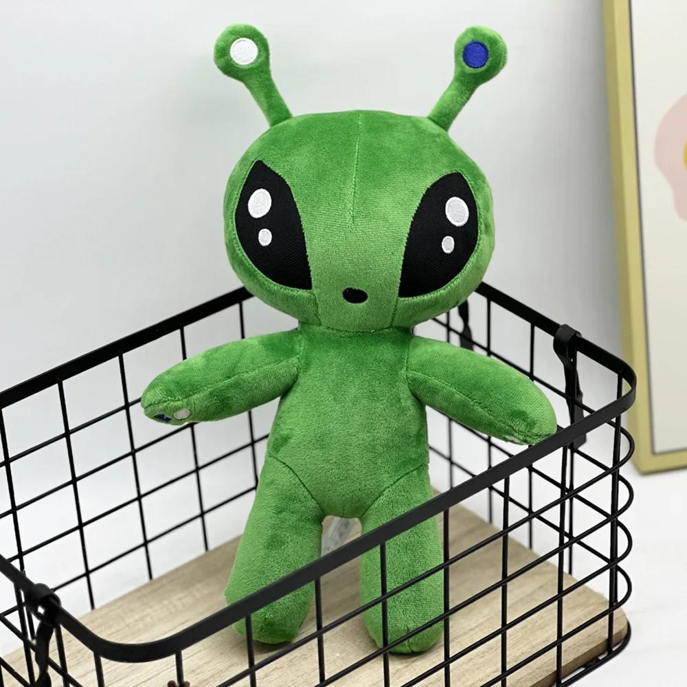 Hot Game Terrifying Plush Toy Green Big Eyes And Long Ears Monster Stuffed Dolls Plushies Pillow Perfecrt Gift For Kids Birthday