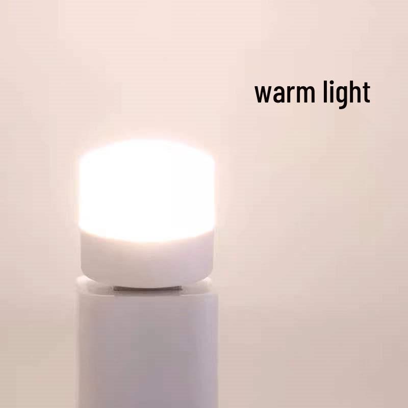 

Super Bright USB Eye Protection Mini LED Night Light, Portable Plug-in, Ideal for Dorms with Power Bank Compatibility